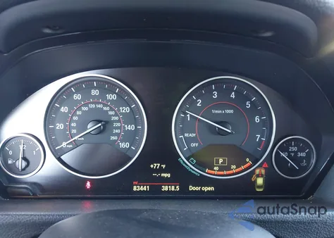 2015 BMW 328I from USA, damaged, VIN WBA3C1C52FK119387